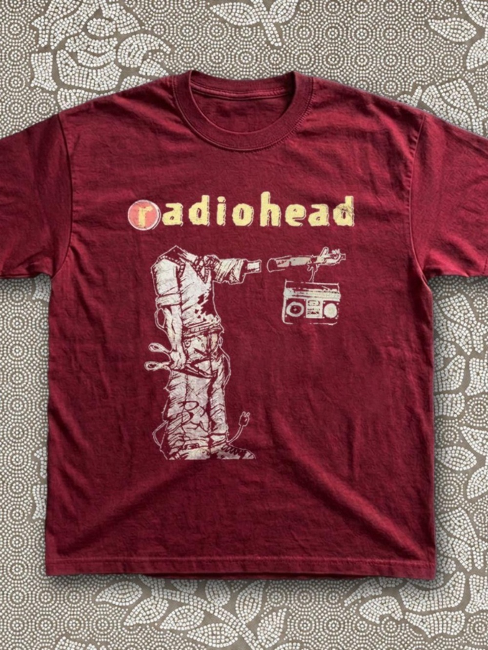 Kids' Maroon Graphic T‑Shirt